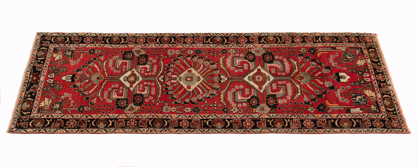 Hamedan Persian rug | 296 x 95 cm