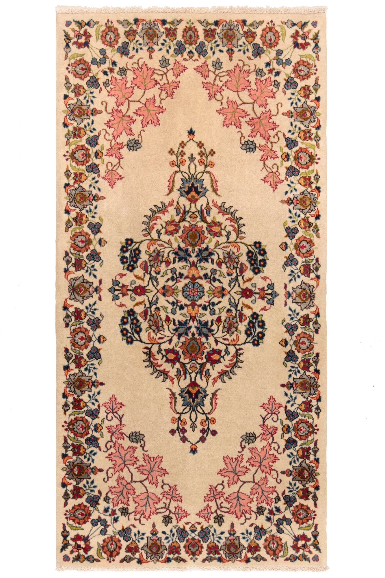 Kashan Persian Rug | 146x72cm
