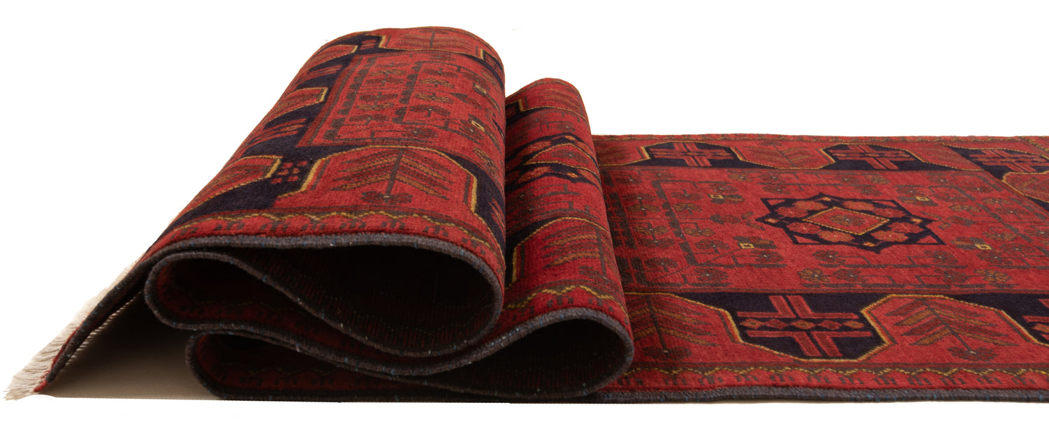 Khal Mohammadi Afghan Rug | 286 x 81cm