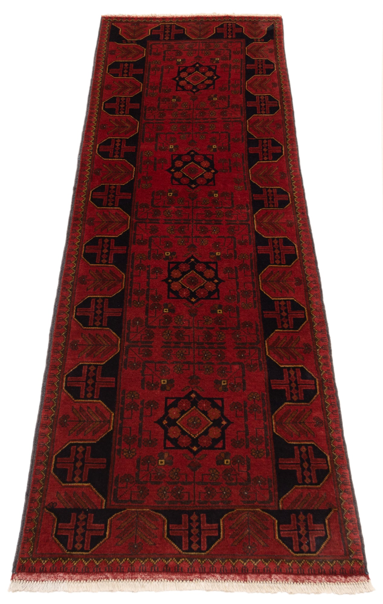 Khal Mohammadi Afghan Rug | 286 x 81cm