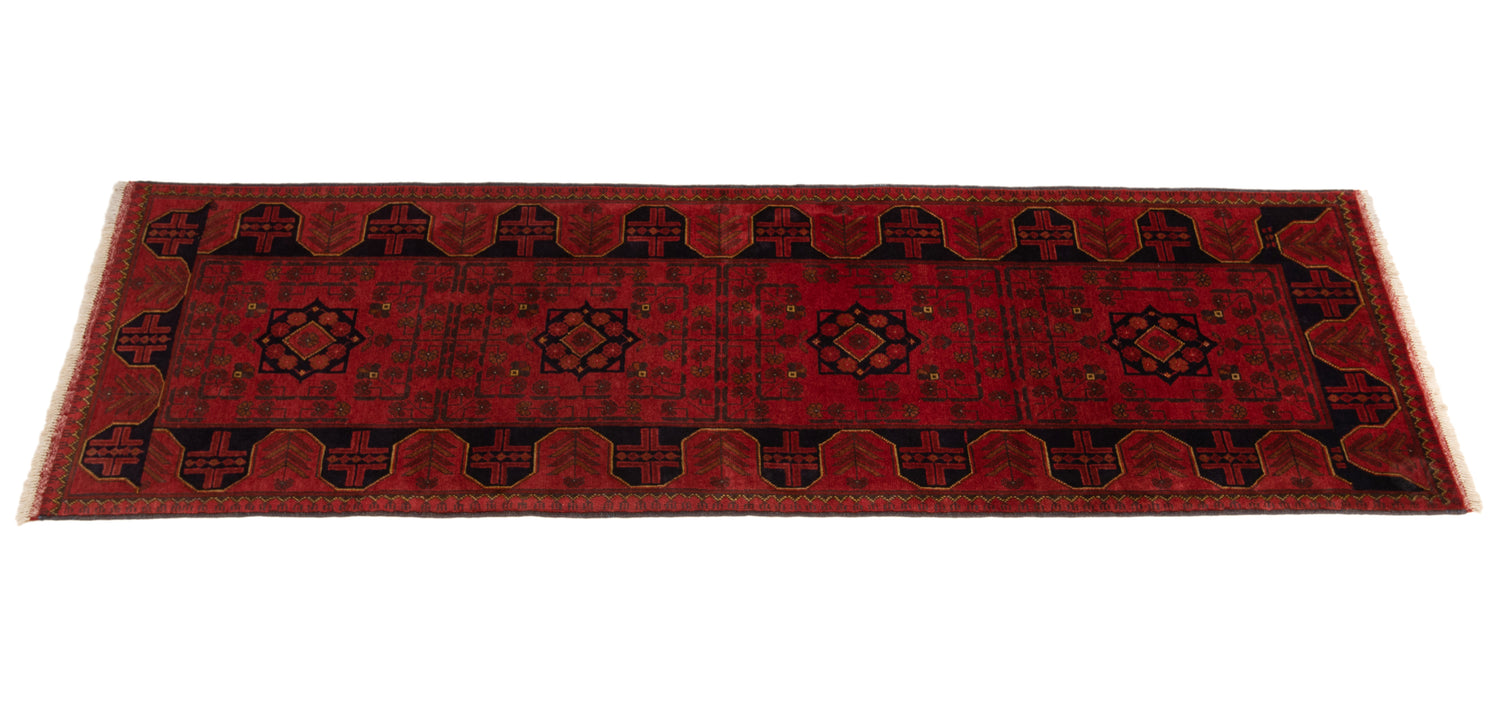 Khal Mohammadi Afghan Rug | 286 x 81cm