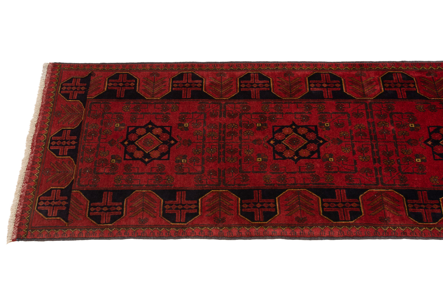 Khal Mohammadi Afghan Rug | 286 x 81cm
