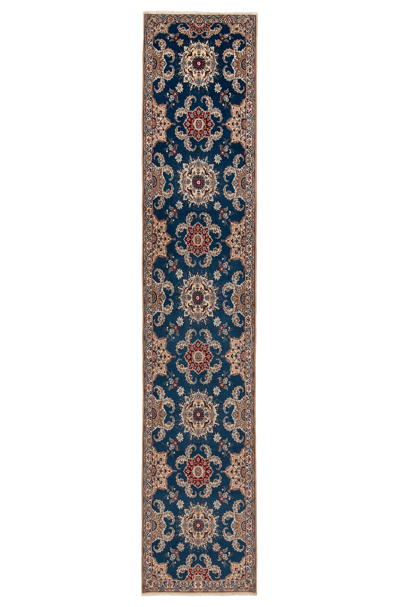 Nain 9La Persian Rug | 438 x 87 cm