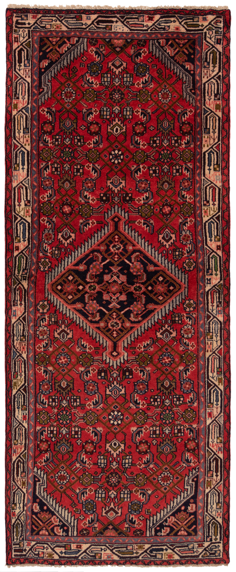 Hamedan Persian Rug | 198 x 79 cm