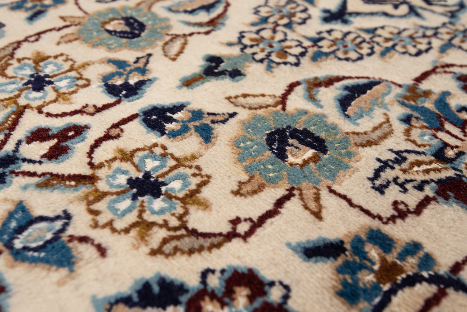 Alfombra persa Nain 9La | 393 x 97 cm