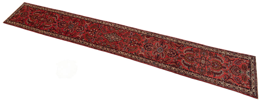 Hamedan Mehraban Persian Rug | 563 x 77 cm