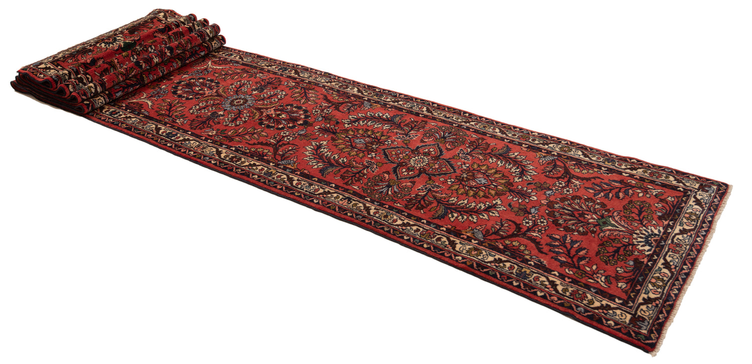 Hamedan Mehraban Persian Rug | 563 x 77 cm