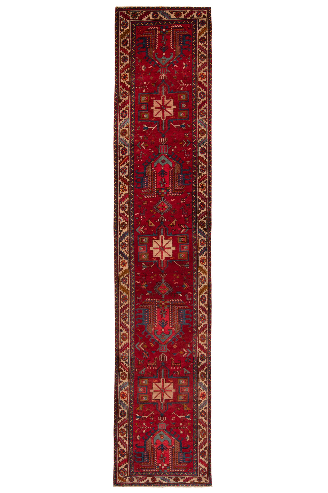 Tabriz Persian rug | 445 x 85 cm