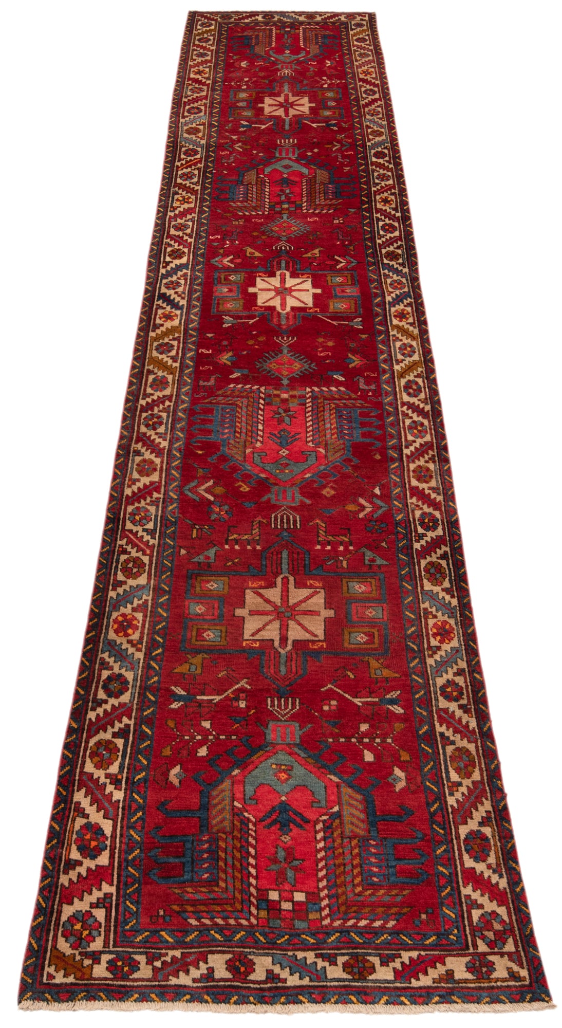 Tabriz Persian rug | 445 x 85 cm