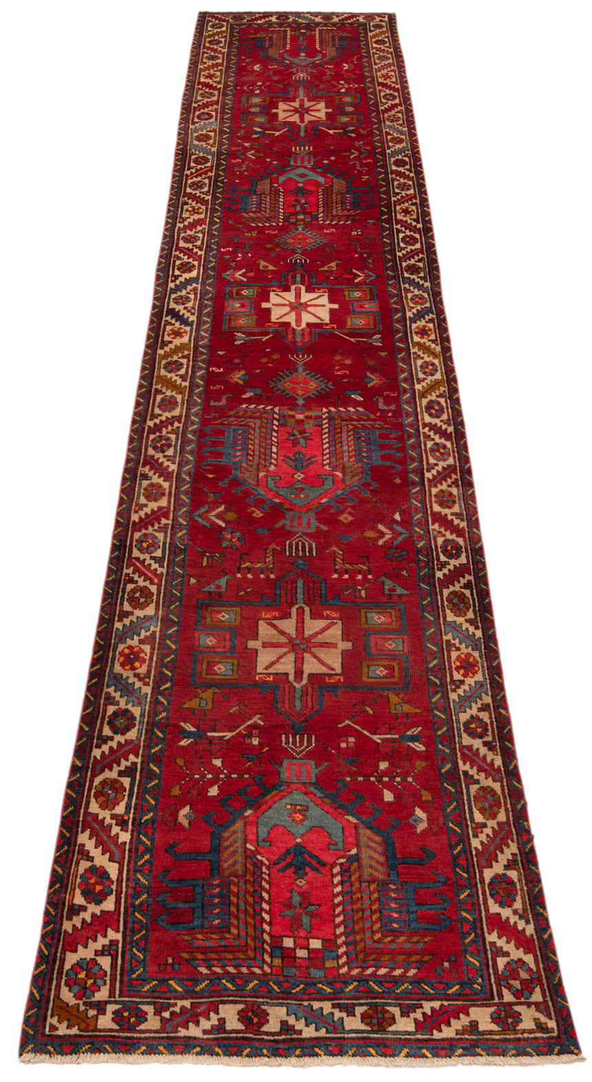Tabriz Persian rug | 445 x 85 cm