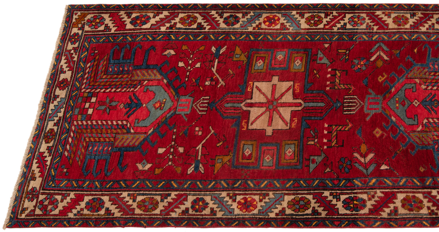 Tabriz Persian rug | 445 x 85 cm