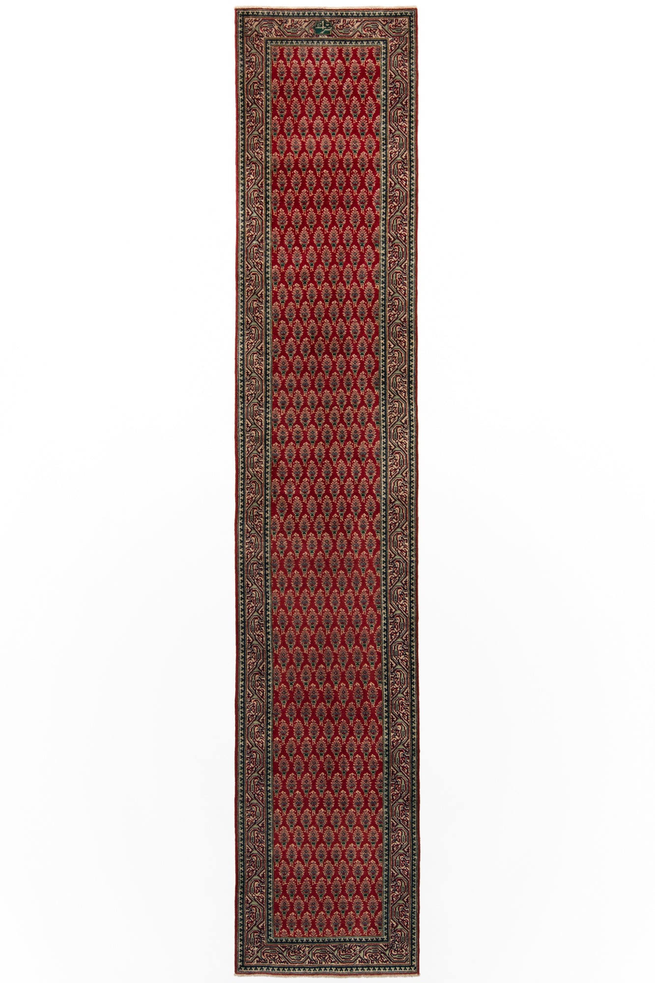 Tabriz Persian rug | 428 x 80 cm