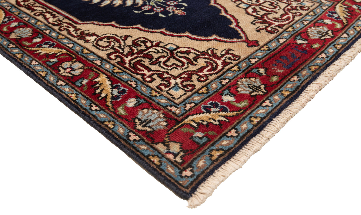 Tabriz Persian rug | 346 x 70 cm
