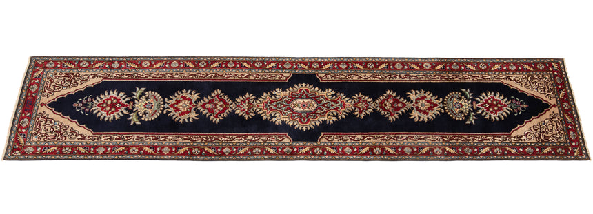 Tabriz Persian rug | 346 x 70 cm