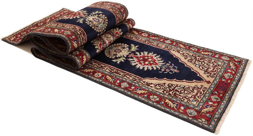 Tabriz Persian rug | 346 x 70 cm