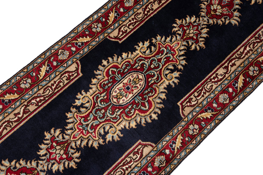 Tabriz Persian rug | 346 x 70 cm
