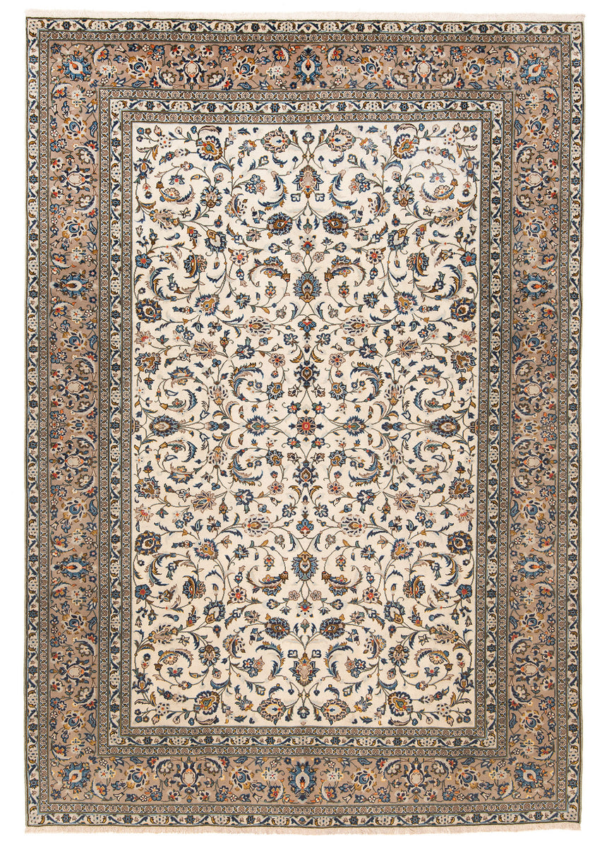 Alfombra persa Kashan | 338 x 238 cm