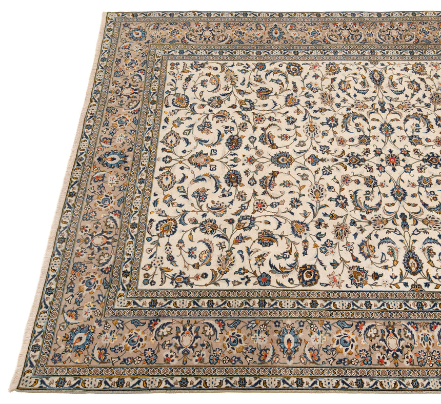 Alfombra persa Kashan | 338 x 238 cm