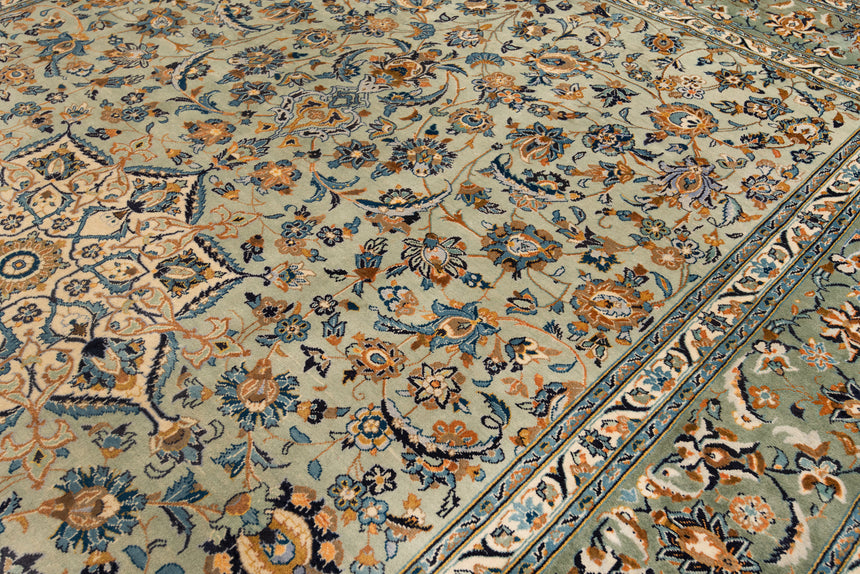 Alfombra persa Kashan | 375 x 252 cm