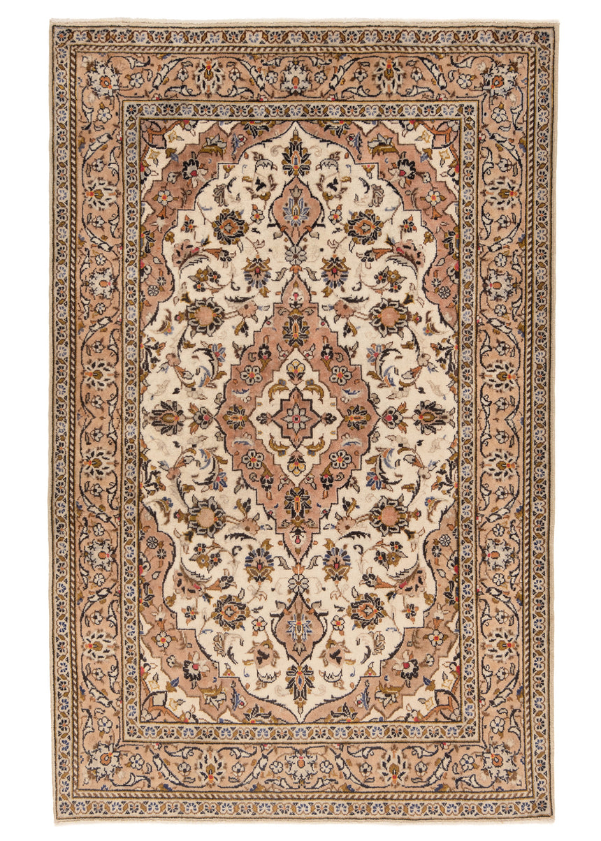 Alfombra persa Kashan | 166 x 106 cm