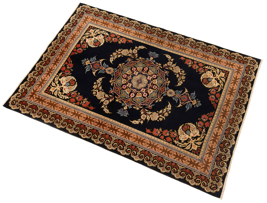 Alfombra persa Kashan | 204 x 141 cm