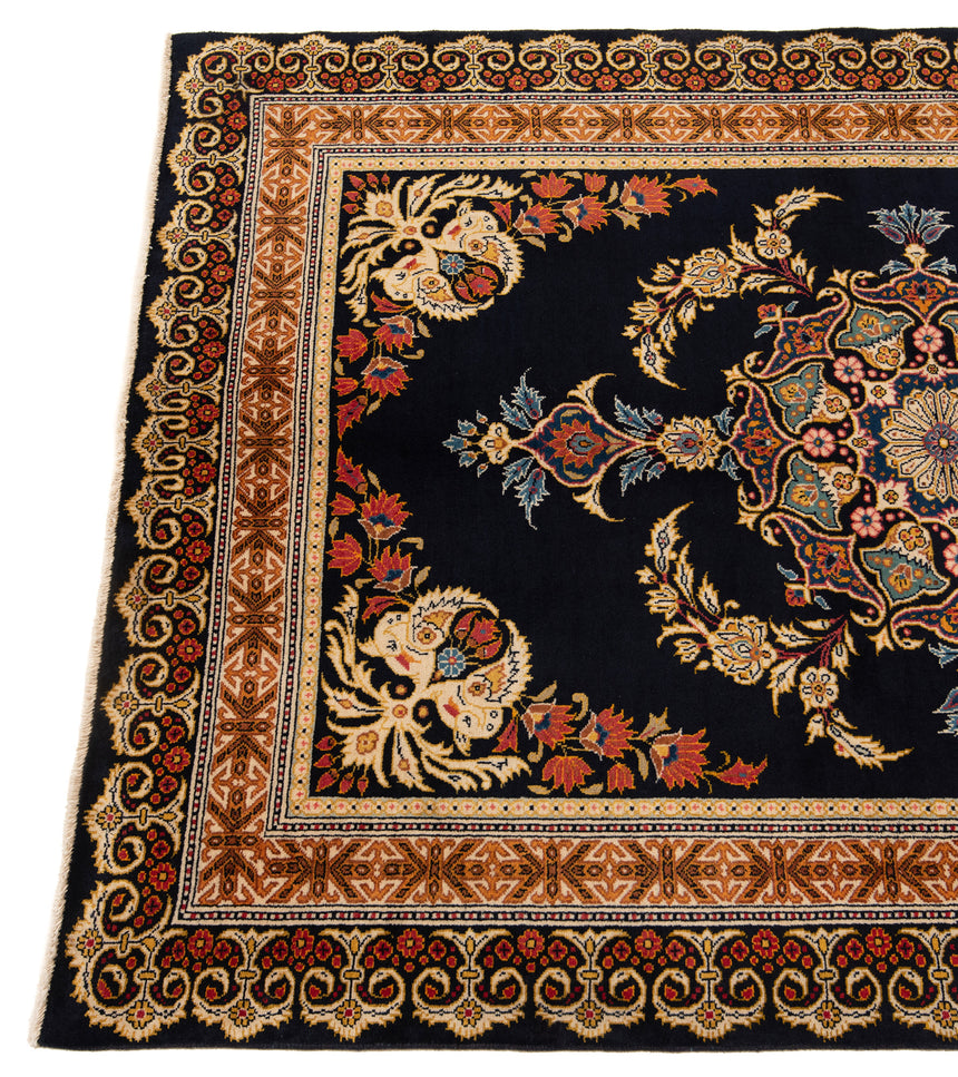 Alfombra persa Kashan | 204 x 141 cm