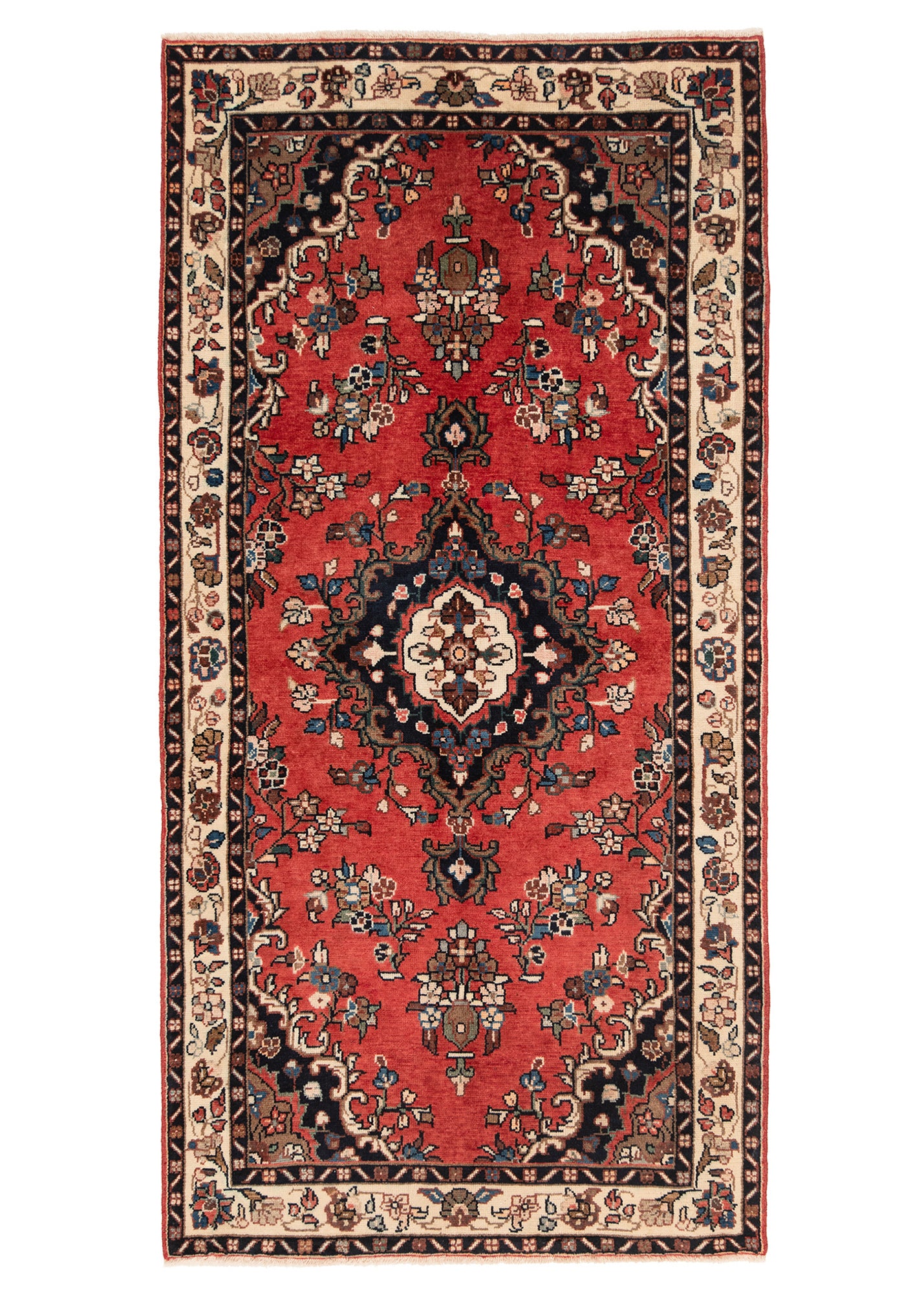 Alfombra persa Hamedan | 211 x 106 cm
