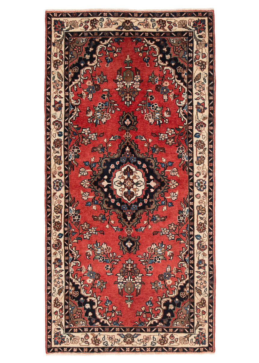 Alfombra persa Hamedan | 211 x 106 cm