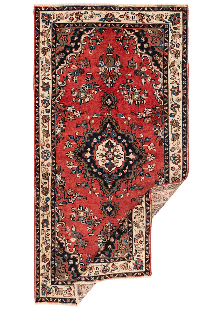 Alfombra persa Hamedan | 211 x 106 cm