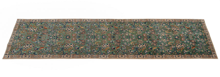 Alfombra persa Nain 9La | 385 x 85 cm