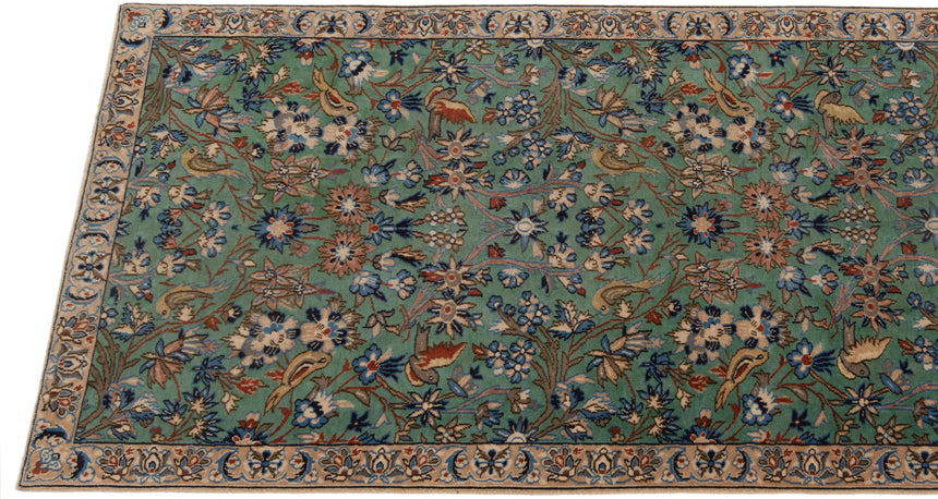 Alfombra persa Nain 9La | 385 x 85 cm