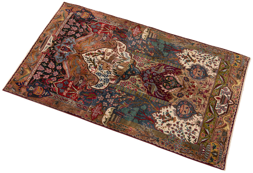 Alfombra persa Kashmar | 196 x 113 cm