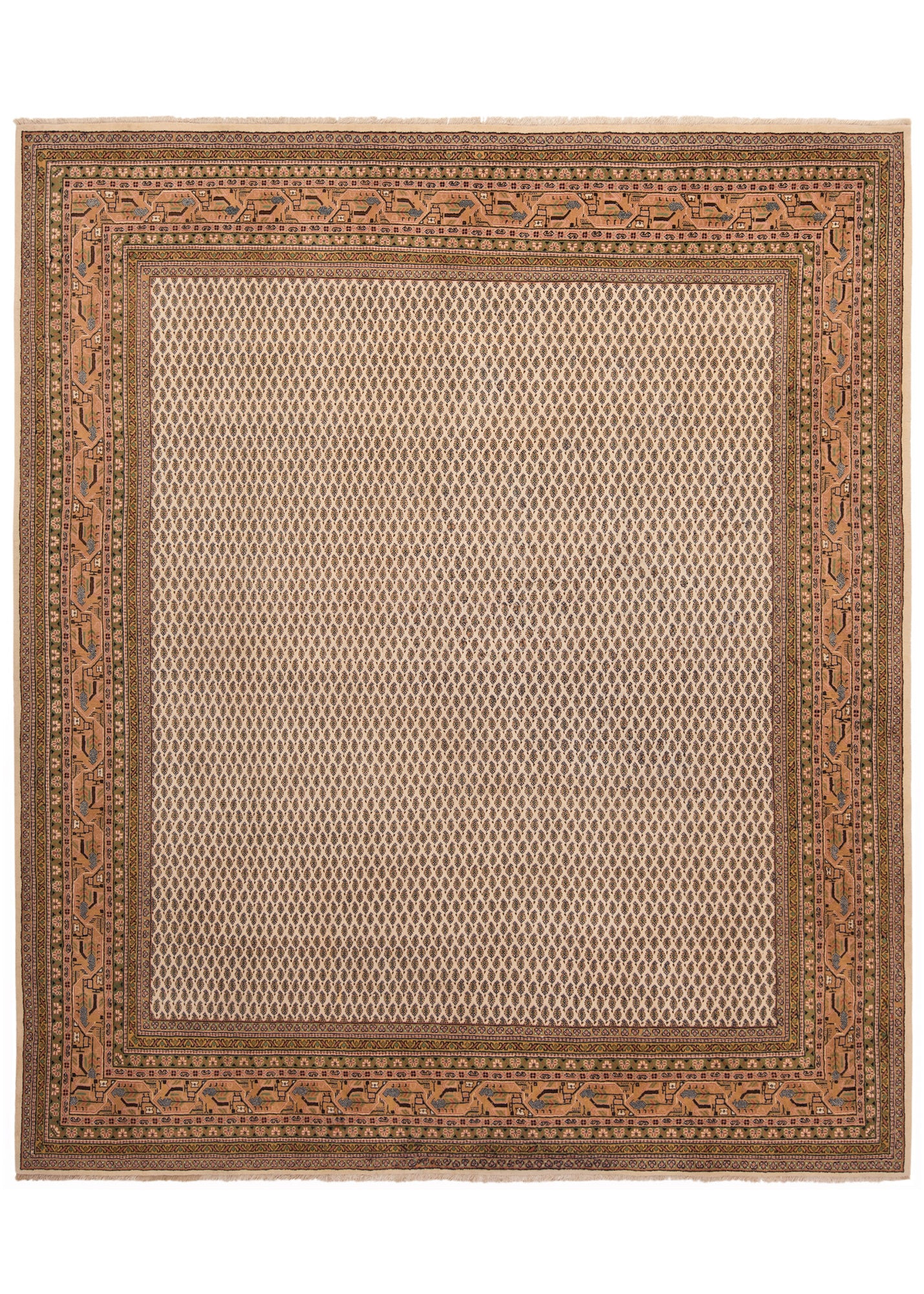 Alfombra india Indo Sarough | 293 x 249 cm