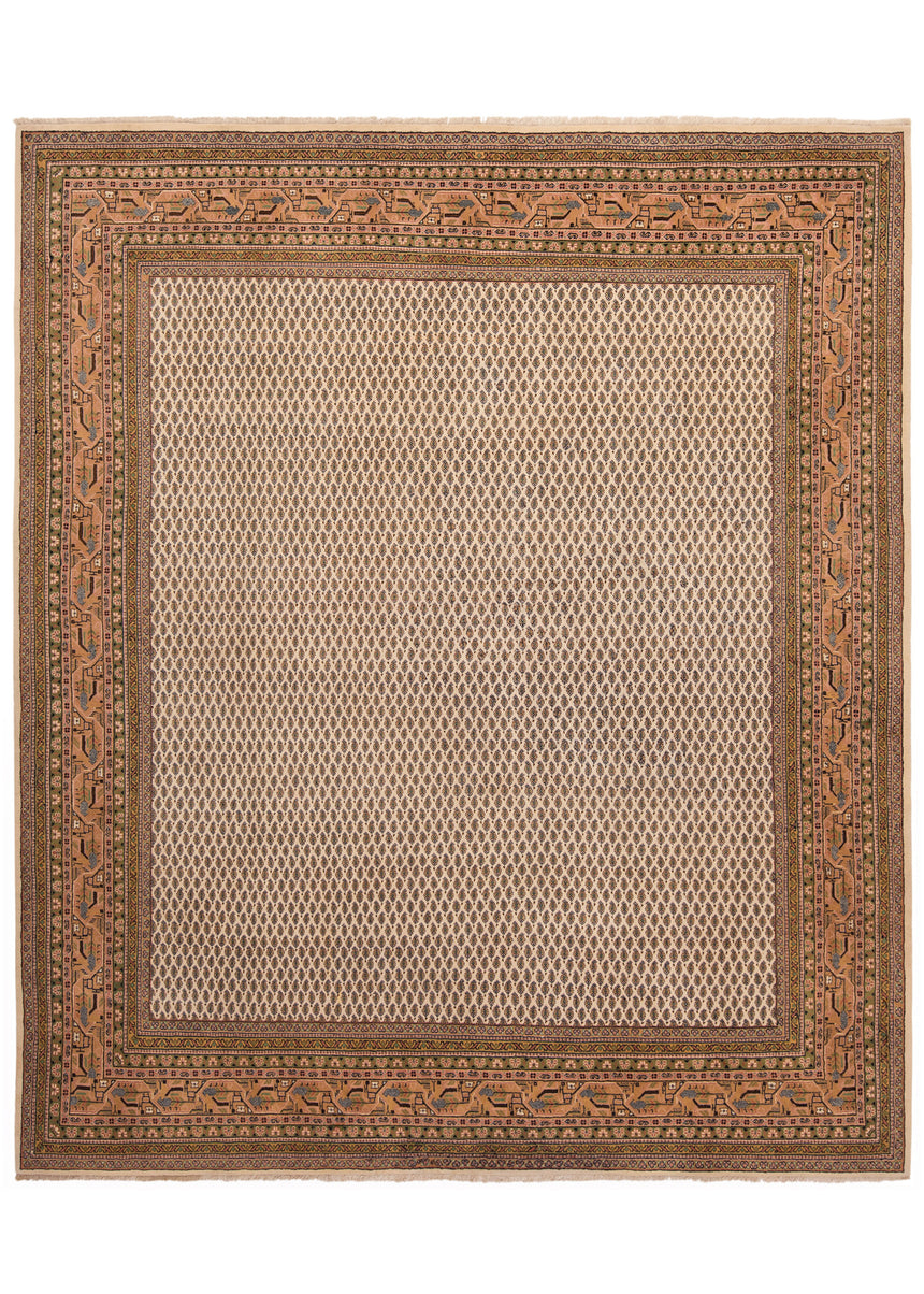 Alfombra india Indo Sarough | 293 x 249 cm