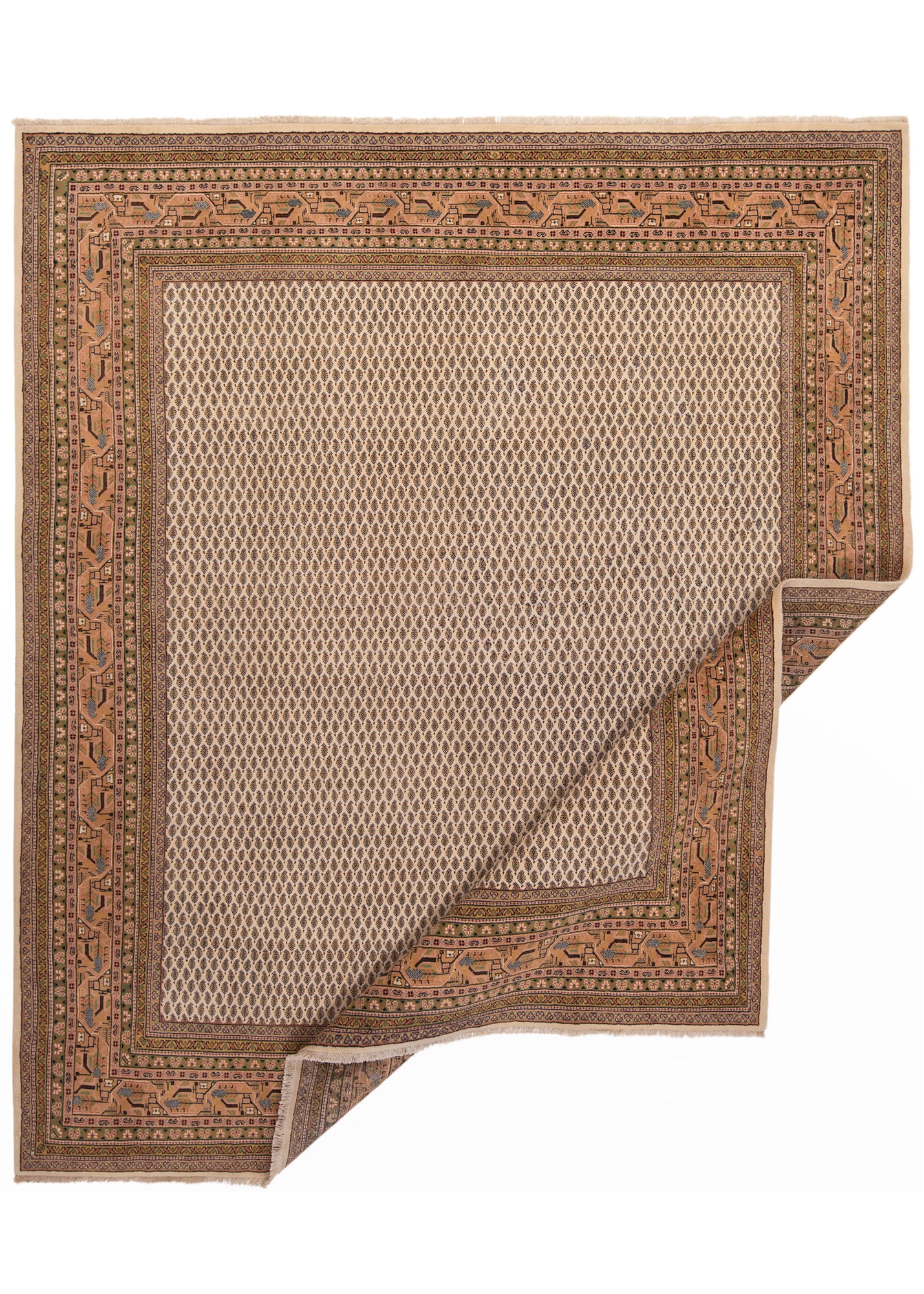 Alfombra india Indo Sarough | 293 x 249 cm