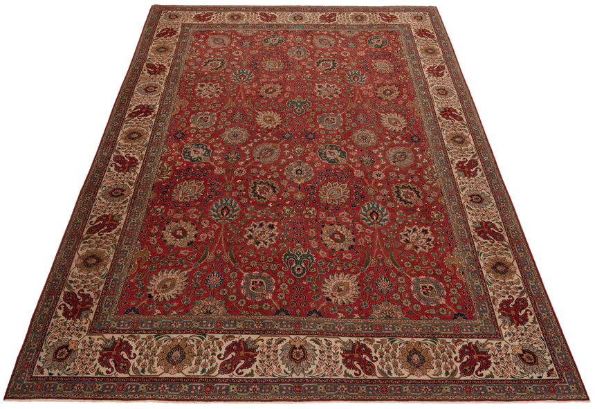 Alfombra persa Tabriz Patina | 396 x 299 cm