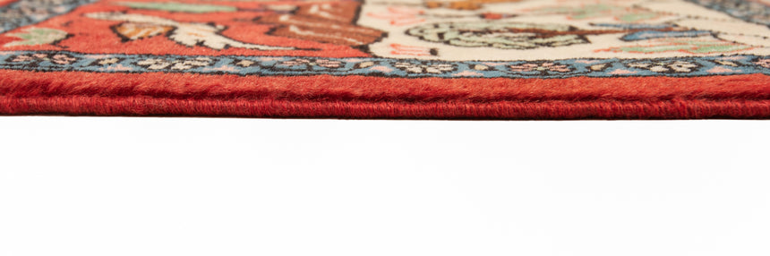 Alfombra persa Sarough | 37 x 41 cm