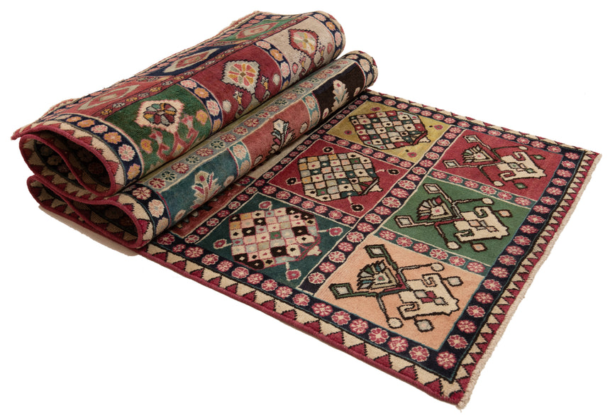 Alfombra persa Ardebil | 275 x 96 cm