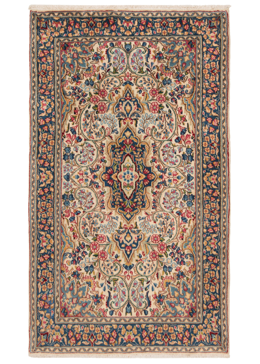Alfombra persa Kerman | 147 x 85 cm