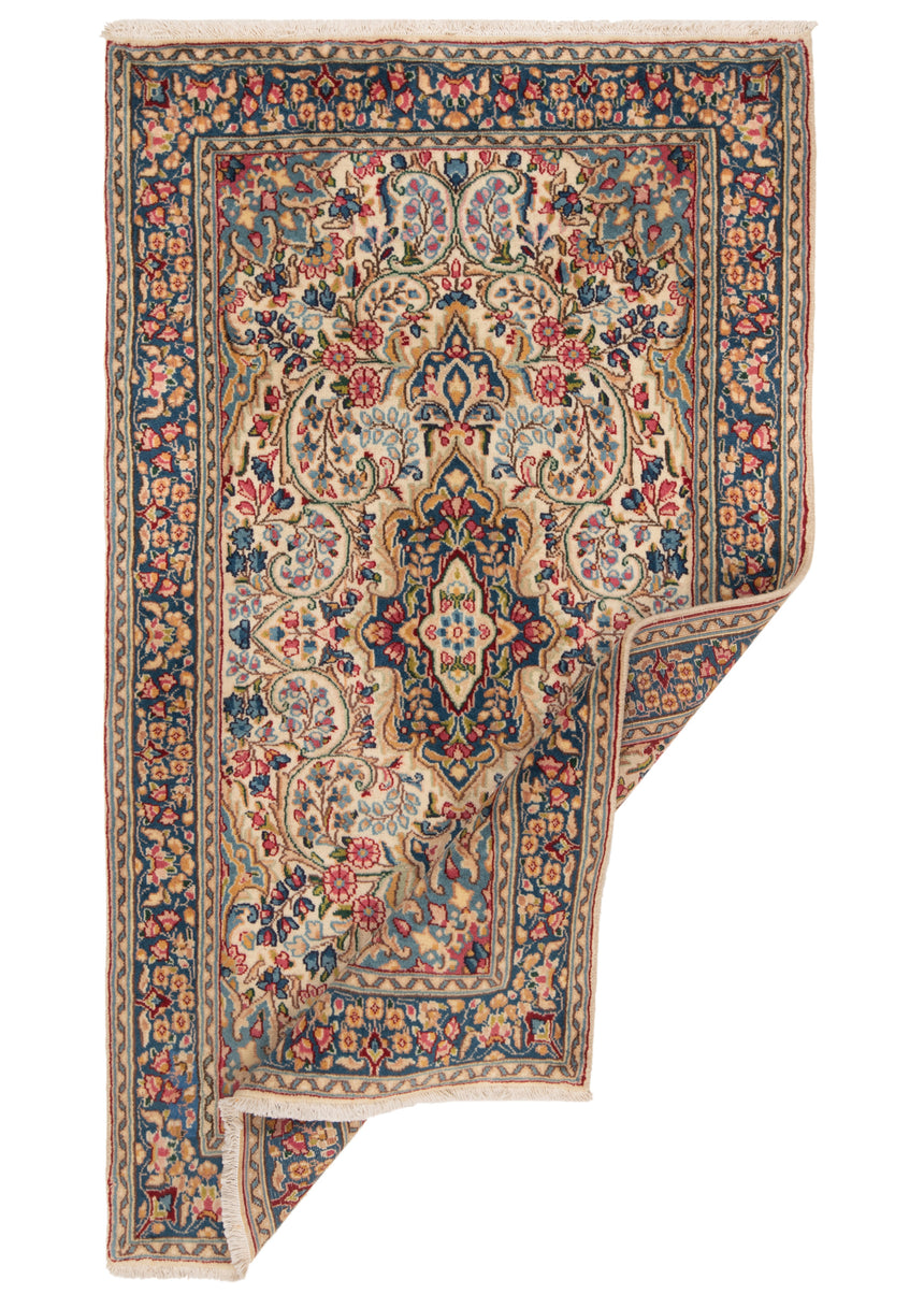 Alfombra persa Kerman | 147 x 85 cm