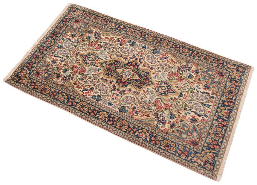 Alfombra persa Kerman | 147 x 85 cm