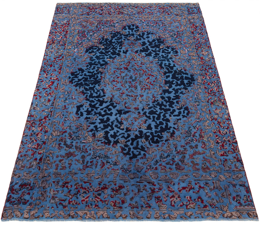 Alfombra vintage con relieve | 276 x 176 cm