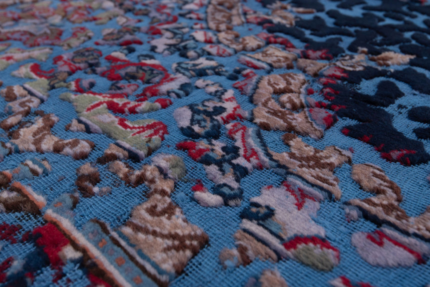 Alfombra vintage con relieve | 276 x 176 cm