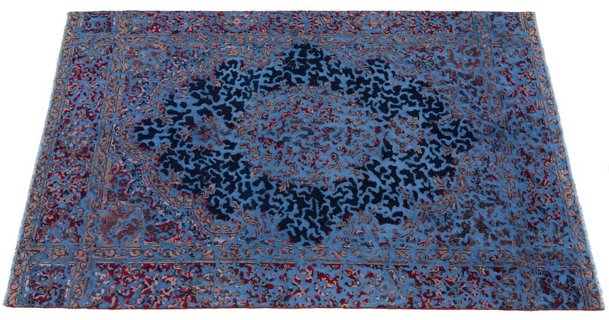 Alfombra vintage con relieve | 276 x 176 cm