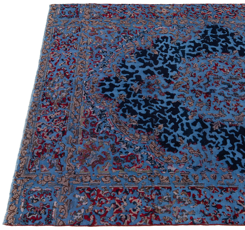 Alfombra vintage con relieve | 276 x 176 cm