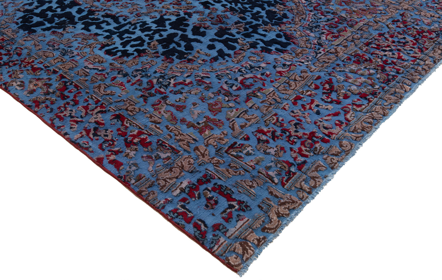 Alfombra vintage con relieve | 276 x 176 cm