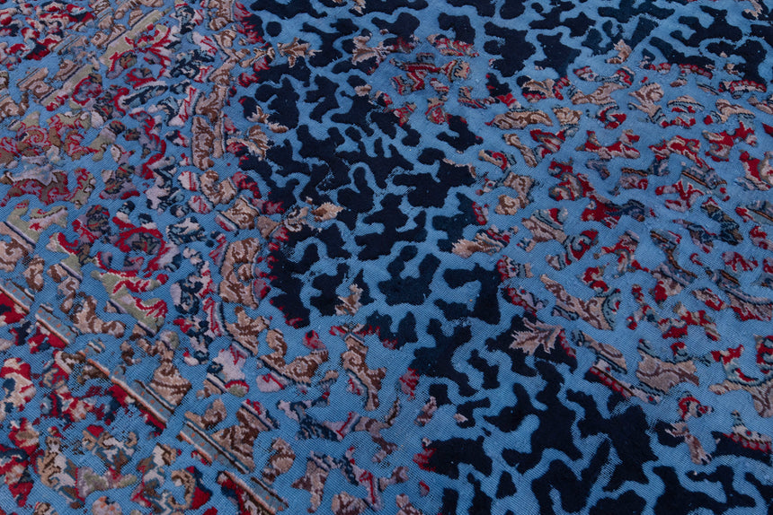 Alfombra vintage con relieve | 276 x 176 cm