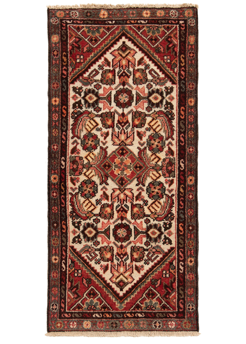 Alfombra persa Hamedan | 147 x 68 cm