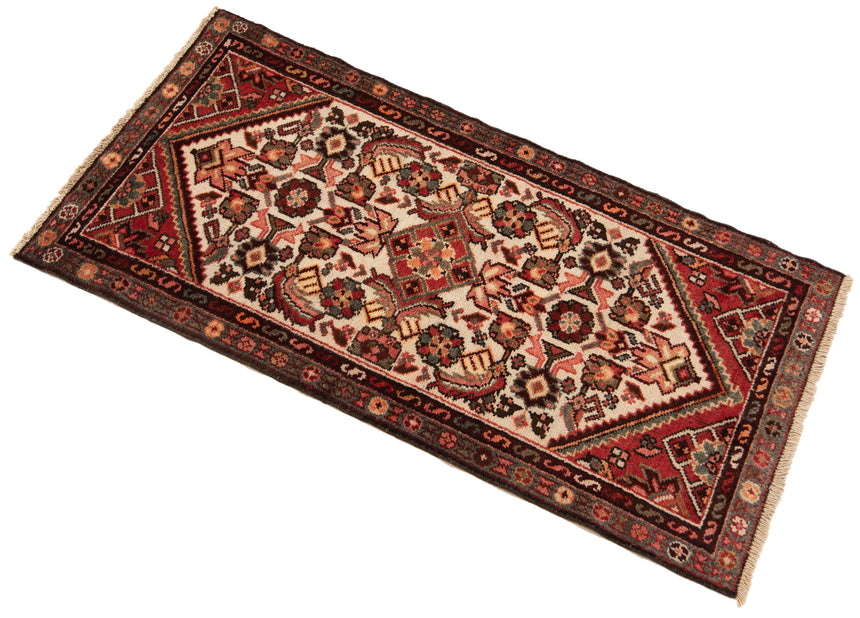 Alfombra persa Hamedan | 147 x 68 cm