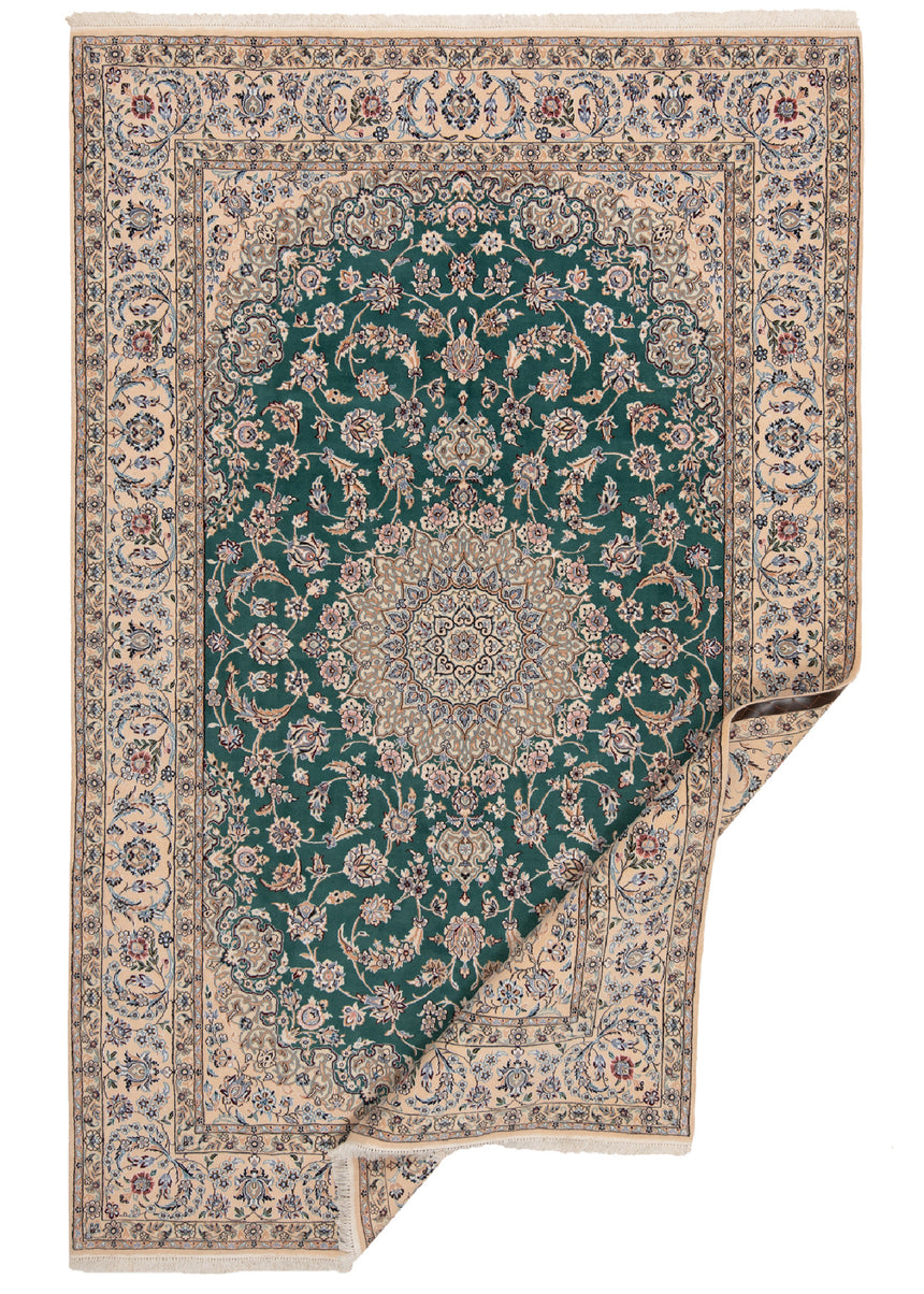 Alfombra persa Nain 9La | 308 x 198 cm